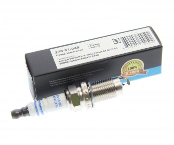 339 р. Свеча зажигания VW Golf 5,6,Jetta,Passat B6 AUDI A3 SKODA Octavia,Fabia (1.4 FSI) (1шт.) MEGAPOWER MEGAPOWER 370-31-045  с доставкой в г. Кемерово. Увеличить фотографию 2