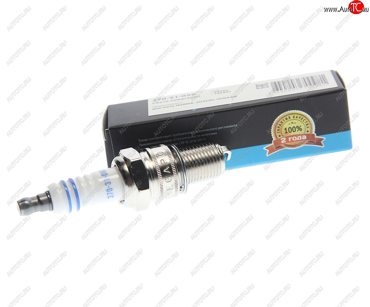 162 р. Свеча зажигания мото KAWASAKI YAMAHA (1шт.) MEGAPOWER MEGAPOWER 370-31-056  с доставкой в г. Кемерово