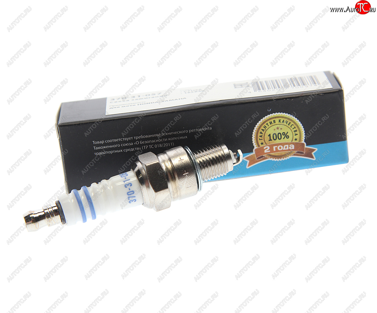 106 р. Свеча зажигания мото HONDA KAWASAKI YAMAHA SUZUKI (1шт.) MEGAPOWER MEGAPOWER 370-31-057  с доставкой в г. Кемерово
