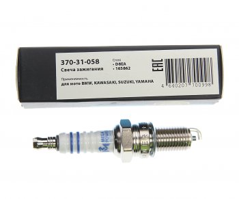 95 р. Свеча зажигания мото APRILIA KTM KAWASAKI SUZUKI YAMAHA HONDA (1шт.) MEGAPOWER MEGAPOWER 370-31-058  с доставкой в г. Кемерово. Увеличить фотографию 3