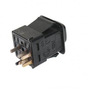 133 р. Выключатель кнопка 12V без символа АВАР АВАР 375.3710-09.00м  с доставкой в г. Кемерово. Увеличить фотографию 2