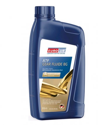 1 969 р. Масло трансмиссионное ATF GEAR FLUIDE 8G 1л EUROLUB EUROLUB 376001  с доставкой в г. Кемерово. Увеличить фотографию 1