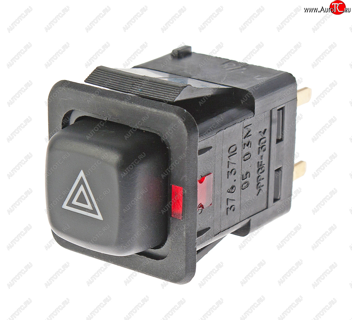 429 р. Выключатель кнопка аварийной сигнализации 12V АВАР АВАР 376.3710-05.03м  с доставкой в г. Кемерово