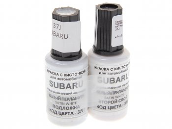 699 р. Краска с кистью 20мл SUBARU 37J 2-х компонентная PODKRASKA PODKRASKA 37j  с доставкой в г. Кемерово. Увеличить фотографию 1