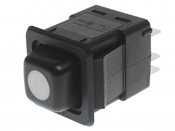 299 р. Выключатель кнопка ЗИЛ,КАМАЗ,МАЗ 24V без символа AVTOELECTRICA AVTOELECTRICA 3842.3710-02.00м ае  с доставкой в г. Кемерово. Увеличить фотографию 1