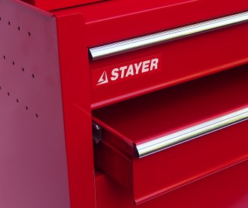 26 999 р. Тележка инструментальная 7 полок 616х330х742мм STAYER STAYER 38909-k  с доставкой в г. Кемерово. Увеличить фотографию 3