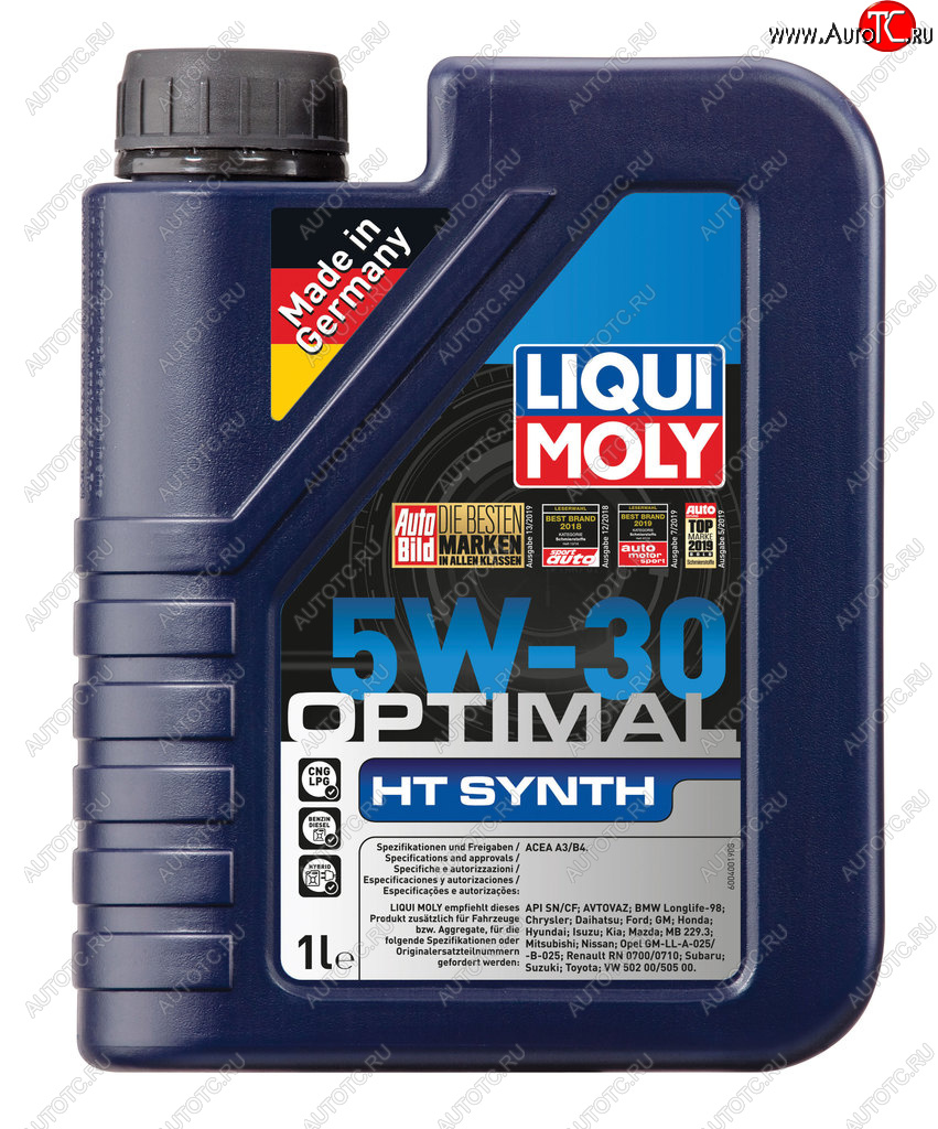 1 749 р. Масло моторное OPTIMAL SYNTH VW 5020050500 5W30 синт.1л LIQUI MOLY LIQUI MOLY 39000  с доставкой в г. Кемерово