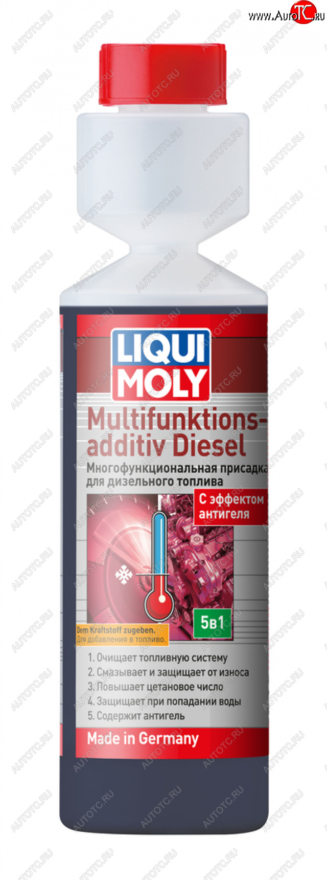 1 479 р. Присадка в дизельное топливо многофункциональная 250мл LIQUI MOLY LIQUI MOLY 39024  с доставкой в г. Кемерово