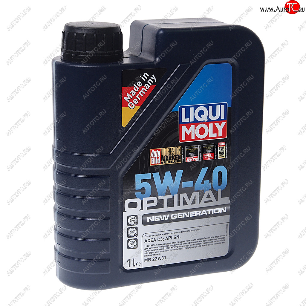 1 499 р. Масло моторное OPTIMAL New Generation 5W40 синт.1л LIQUI MOLY LIQUI MOLY 39032  с доставкой в г. Кемерово