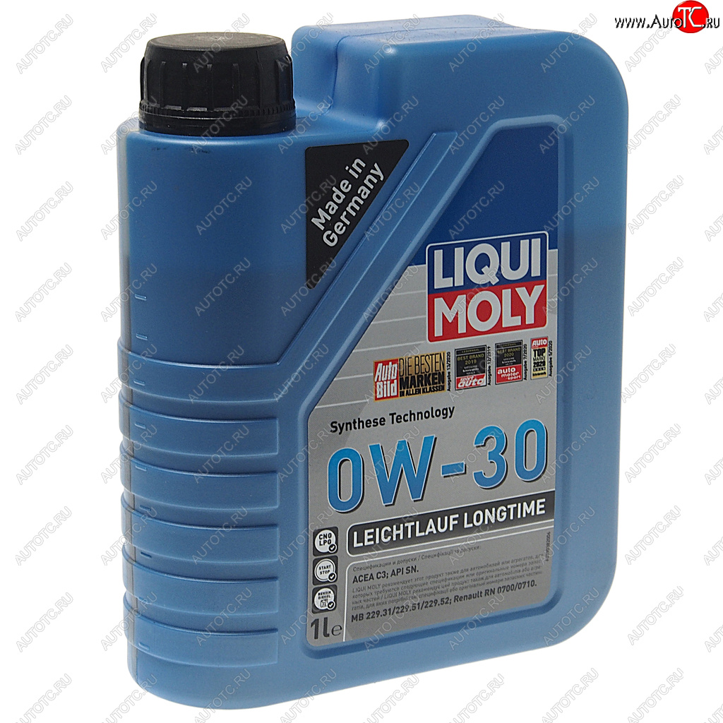 1 969 р. Масло моторное LEICHTLAUF LONGTIME HC-синт.1л 0W30 LIQUI MOLY LIQUI MOLY 39038  с доставкой в г. Кемерово