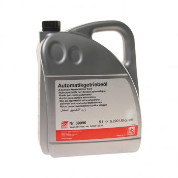 7 599 р. Масло трансмиссионное ATF для АКПП VW AUDI 5л FEBI FEBI 39096  с доставкой в г. Кемерово. Увеличить фотографию 1
