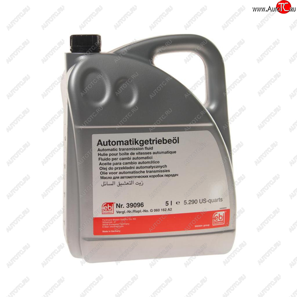 7 599 р. Масло трансмиссионное ATF для АКПП VW AUDI 5л FEBI FEBI 39096  с доставкой в г. Кемерово