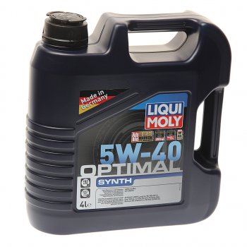 5 349 р. Масло моторное OPTIMAL SYNTH 5W40 синт.4л LIQUI MOLY LIQUI MOLY 3926  с доставкой в г. Кемерово. Увеличить фотографию 1