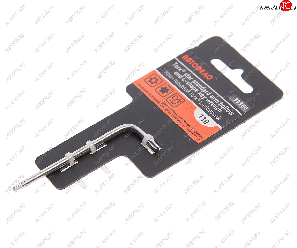 23 р. Ключ TORX Г-образный T10 АВТОДЕЛО АВТОДЕЛО 39360  с доставкой в г. Кемерово