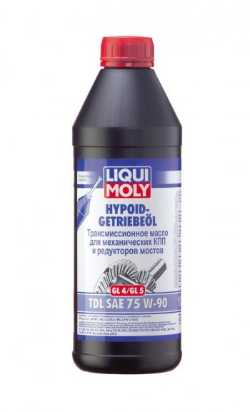 2 589 р. Масло трансмиссионное TDL HYPOID-GETRIEBEOIL GL45 75W90 псинт.1л LIQUI MOLY LIQUI MOLY 3945  с доставкой в г. Кемерово. Увеличить фотографию 1