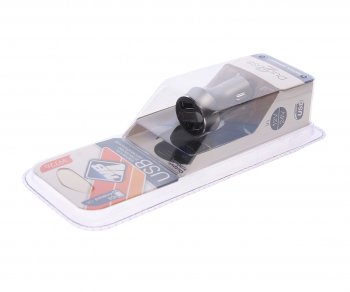 389 р. Устройство зарядное в прикуриватель 2USB 12-24V с вольтметром NOVA BRIGHT NOVA BRIGHT 39726  с доставкой в г. Кемерово. Увеличить фотографию 2
