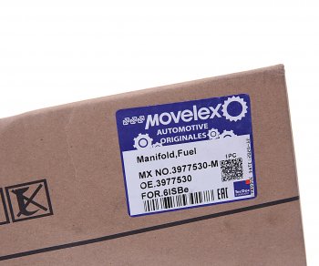 37 999 р. Рампа топливная КАМАЗ,ПАЗ дв.CUMMINS ISBe,ISDe V=6.7 Евро-3 форсунок MOVELEX MOVELEX 3977530-m  с доставкой в г. Кемерово. Увеличить фотографию 6
