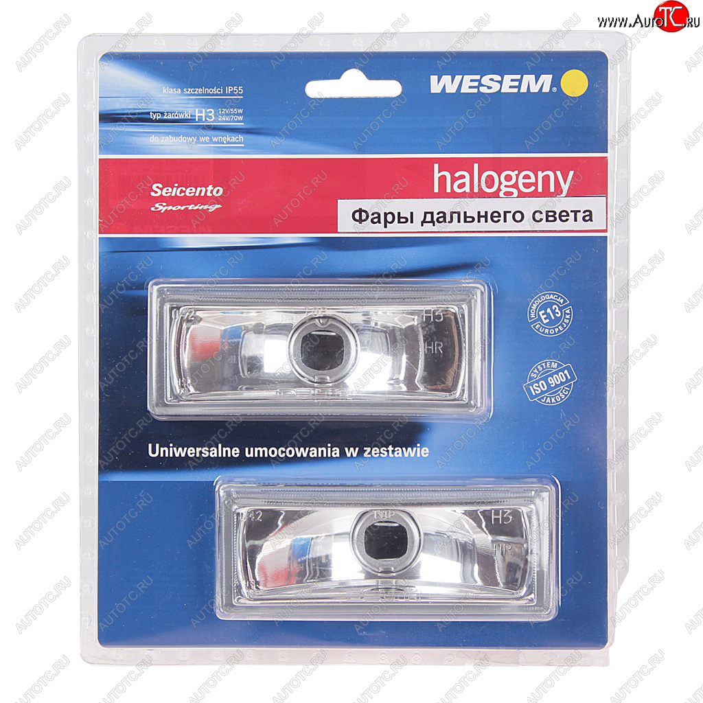 2 999 р. Фара дальнего света 2шт. WESEM WESEM 3hmz387.00  с доставкой в г. Кемерово