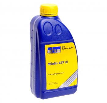 1 479 р. Масло трансмиссионное WIOLIN ATF III КПП автомат 1л SRS SRS 4033885000953  с доставкой в г. Кемерово. Увеличить фотографию 1