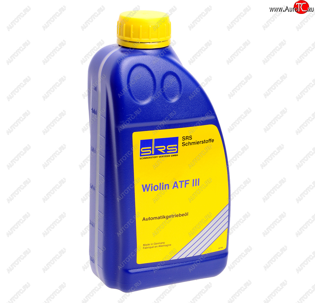 1 479 р. Масло трансмиссионное WIOLIN ATF III КПП автомат 1л SRS SRS 4033885000953  с доставкой в г. Кемерово