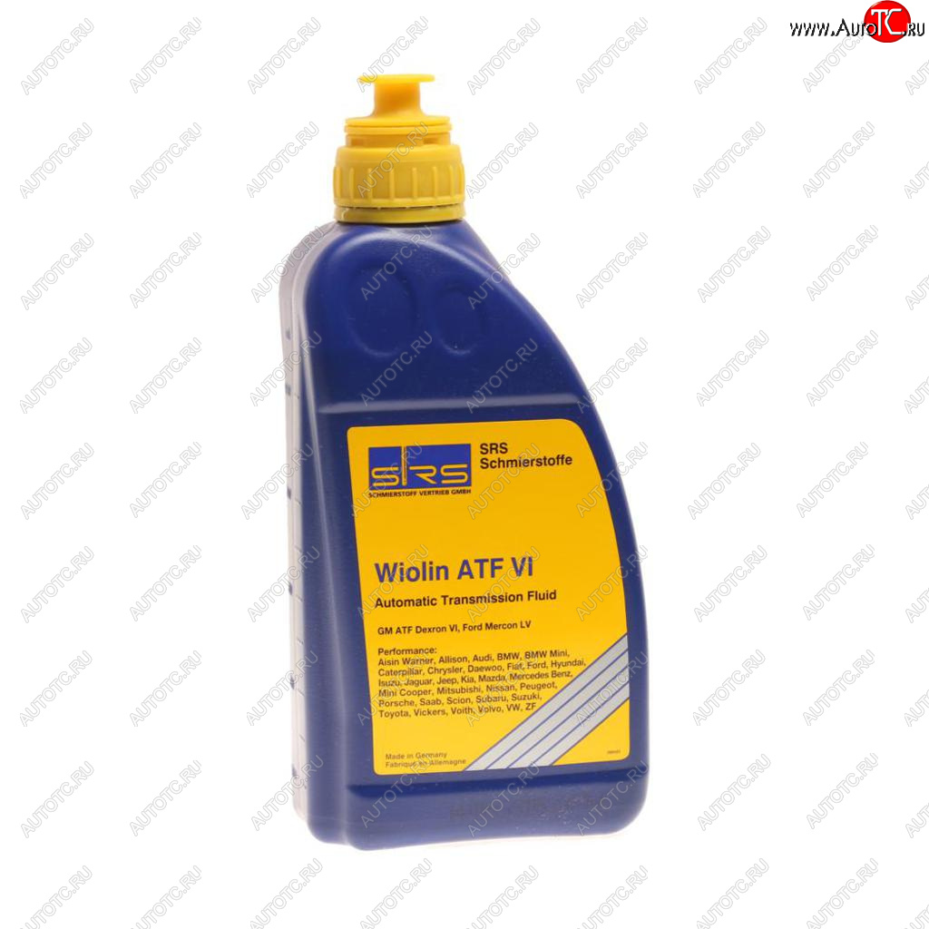 1 799 р. Масло трансмиссионное WIOLIN ATF VI 1л SRS SRS 4033885001578  с доставкой в г. Кемерово