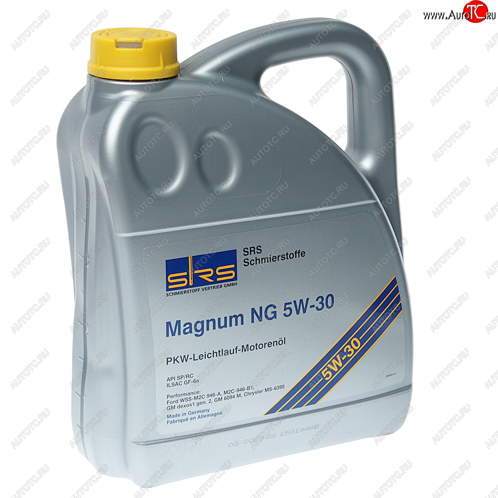 5 699 р. Масло моторное MAGNUM NG 5W30 синт.4л SRS SRS 403388500194  с доставкой в г. Кемерово