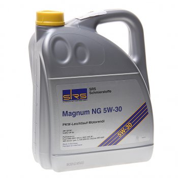 6 999 р. Масло моторное MAGNUM  NG 5W30 синт.5л SRS SRS 4033885001950  с доставкой в г. Кемерово. Увеличить фотографию 1