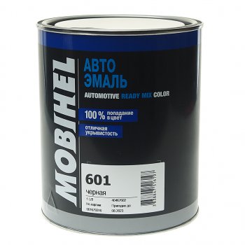 1 849 р. Краска 601 черная 1л Helios MOBIHEL MOBIHEL 40467602 MOBIHEL 40467602  с доставкой в г. Кемерово. Увеличить фотографию 1
