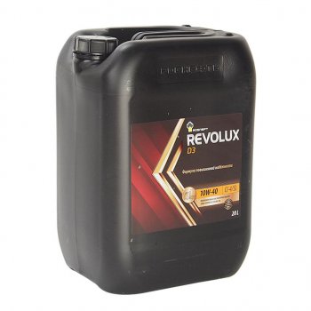 6 499 р. Масло дизельное REVOLUX D3 10W40 E7CI-4SL псинт.20л РОСНЕФТЬ РОСНЕФТЬ 40620769  с доставкой в г. Кемерово. Увеличить фотографию 1