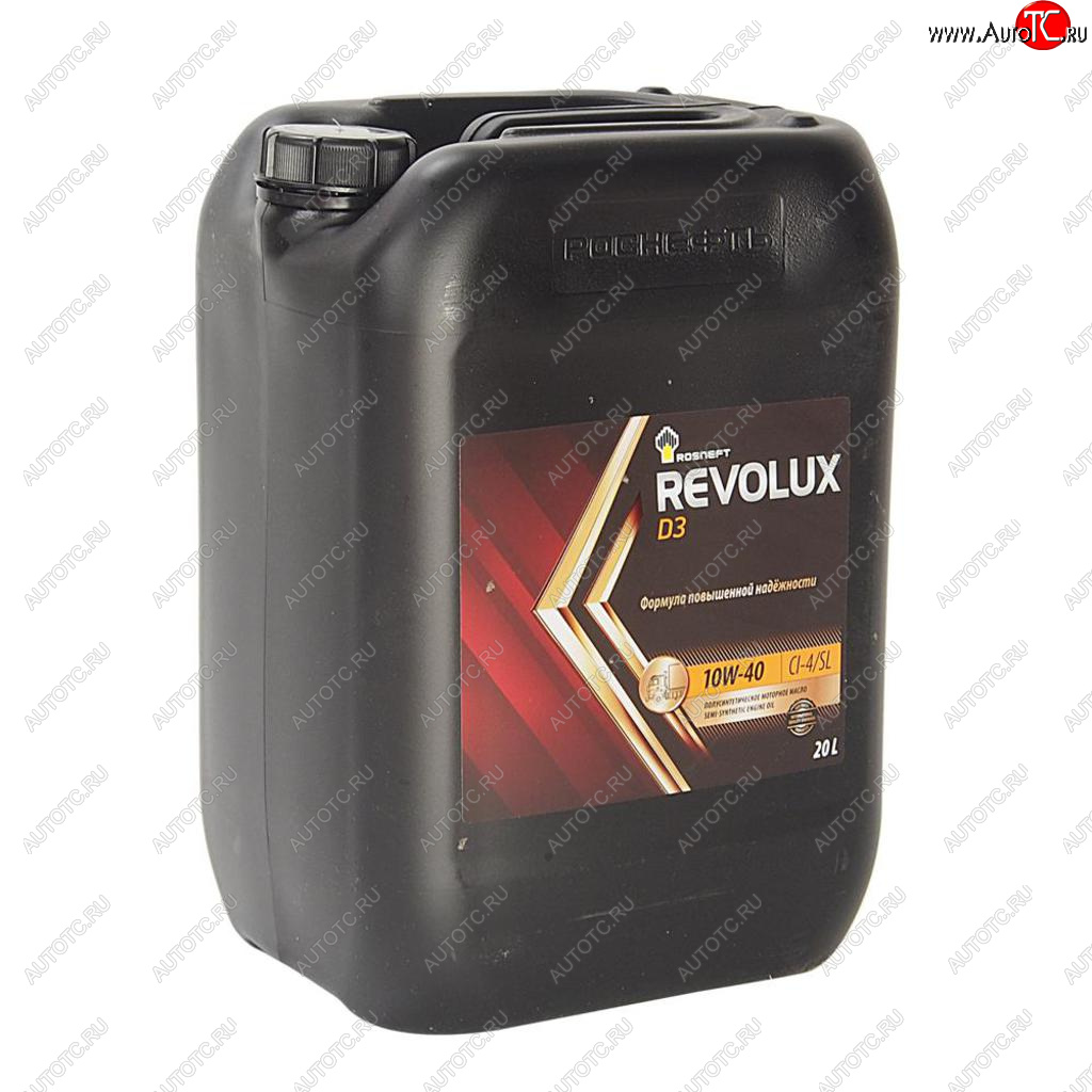 6 499 р. Масло дизельное REVOLUX D3 10W40 E7CI-4SL псинт.20л РОСНЕФТЬ РОСНЕФТЬ 40620769  с доставкой в г. Кемерово
