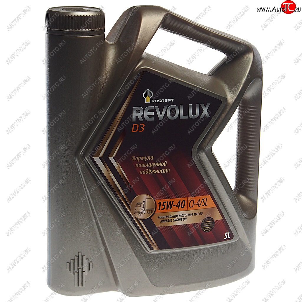 1 679 р. Масло дизельное REVOLUX D3 15W40 E7CI-4SL мин.5л РОСНЕФТЬ РОСНЕФТЬ 40620850  с доставкой в г. Кемерово