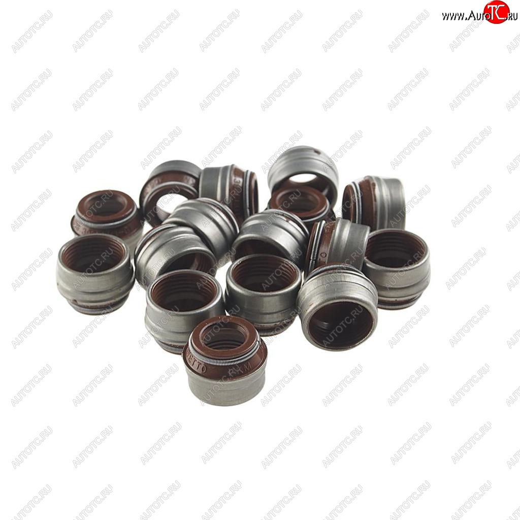 329 р. Колпачок ЗМЗ-406 маслоотражательный комплект 16шт. Viton CAVETTO CAVETTO 406.3906601  с доставкой в г. Кемерово