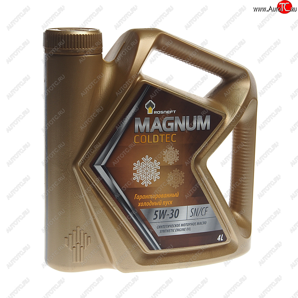 1 999 р. Масло моторное MAGNUM Coldtec 5W30 SNCFGF-5 синт.4л РОСНЕФТЬ РОСНЕФТЬ 40813242  с доставкой в г. Кемерово