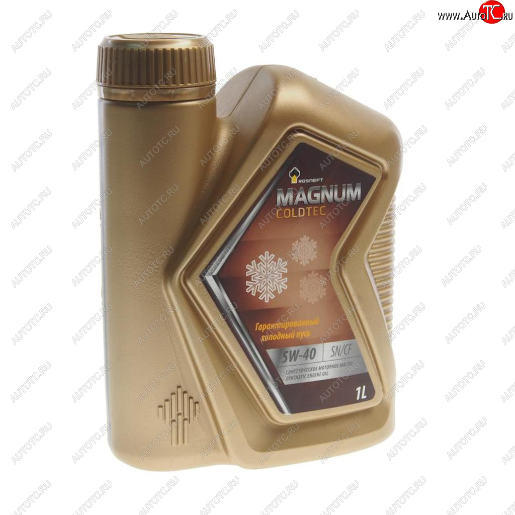 599 р. Масло моторное MAGNUM Coldtec 5W40 SNCF синт.1л РОСНЕФТЬ РОСНЕФТЬ 40813832  с доставкой в г. Кемерово