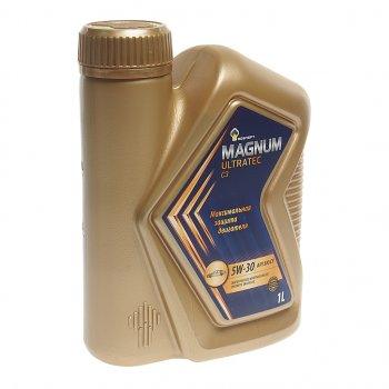 779 р. Масло моторное MAGNUM Ultratec С3 5W30 C3SNCF синт.1л РОСНЕФТЬ РОСНЕФТЬ 40814132  с доставкой в г. Кемерово. Увеличить фотографию 1
