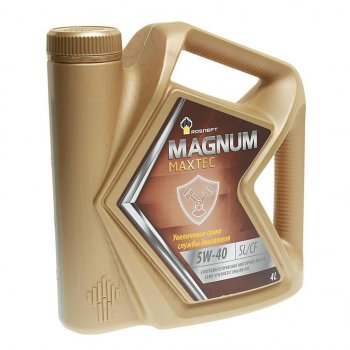1 539 р. Масло моторное MAGNUM Maxtec 5W40 SLCF псинт.4л РОСНЕФТЬ РОСНЕФТЬ 40814642  с доставкой в г. Кемерово. Увеличить фотографию 1