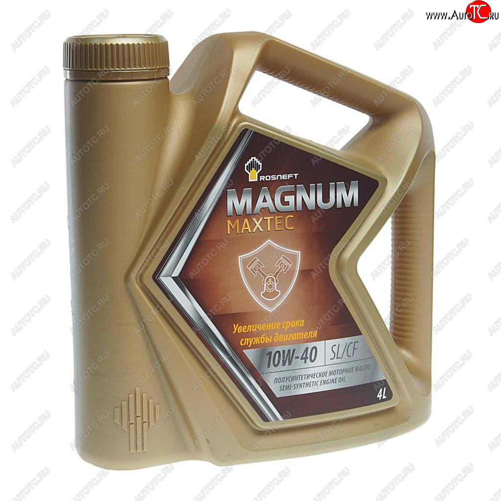 1 489 р. Масло моторное MAGNUM Maxtec 10W40 SLCF псинт.4л РОСНЕФТЬ РОСНЕФТЬ 40814742  с доставкой в г. Кемерово
