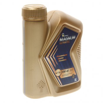 629 р. Масло моторное MAGNUM Ultratec 10W40 SNCFA3B4 синт.1л РОСНЕФТЬ РОСНЕФТЬ 40814932  с доставкой в г. Кемерово. Увеличить фотографию 1