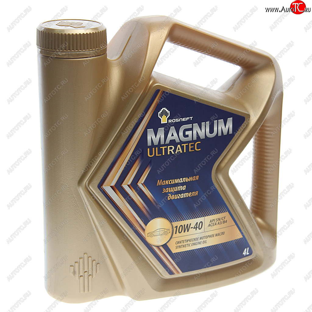 1 899 р. Масло моторное MAGNUM Ultratec 10W40 SNCFA3B4 синт.4л РОСНЕФТЬ РОСНЕФТЬ 40814942  с доставкой в г. Кемерово
