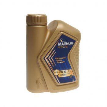 739 р. Масло моторное MAGNUM Ultratec 5W40 SNCFA3B4 синт.1л РОСНЕФТЬ РОСНЕФТЬ 40815432  с доставкой в г. Кемерово. Увеличить фотографию 1