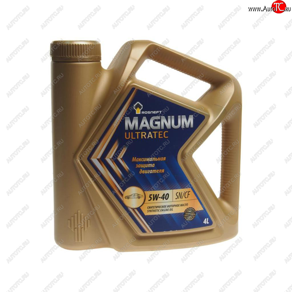 2 379 р. Масло моторное MAGNUM Ultratec 5W40 SNCFA3B4 синт.4л РОСНЕФТЬ РОСНЕФТЬ 40815442  с доставкой в г. Кемерово