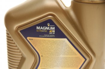 1 069 р. Масло моторное MAGNUM Ultratec A5 5W30 SLCFA5B5 синт.1л РОСНЕФТЬ РОСНЕФТЬ 40816532  с доставкой в г. Кемерово. Увеличить фотографию 2