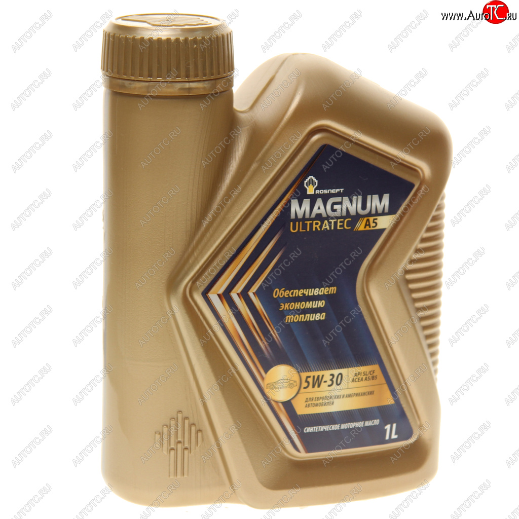 1 069 р. Масло моторное MAGNUM Ultratec A5 5W30 SLCFA5B5 синт.1л РОСНЕФТЬ РОСНЕФТЬ 40816532  с доставкой в г. Кемерово