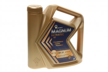 3 489 р. Масло моторное MAGNUM Ultratec A5 5W30 SLCFA5B5 синт.4л РОСНЕФТЬ РОСНЕФТЬ 40816542  с доставкой в г. Кемерово. Увеличить фотографию 1