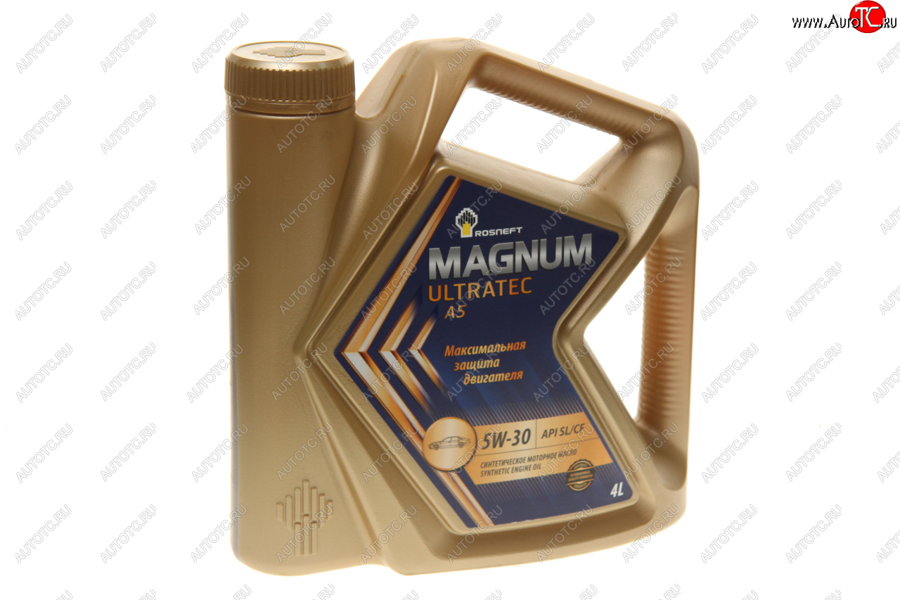 3 489 р. Масло моторное MAGNUM Ultratec A5 5W30 SLCFA5B5 синт.4л РОСНЕФТЬ РОСНЕФТЬ 40816542  с доставкой в г. Кемерово
