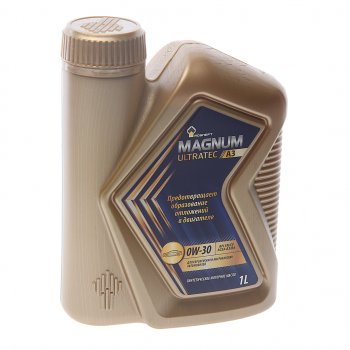1 179 р. Масло моторное MAGNUM Ultratec A3 0W30 SNCFA3B4 синт.1л РОСНЕФТЬ РОСНЕФТЬ 40816832  с доставкой в г. Кемерово. Увеличить фотографию 1