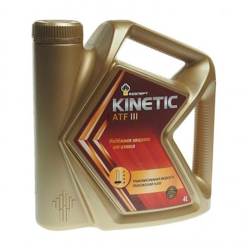 2 269 р. Масло трансмиссионное ATF Kinetic III псинт.4л РОСНЕФТЬ РОСНЕФТЬ 40817542  с доставкой в г. Кемерово. Увеличить фотографию 1