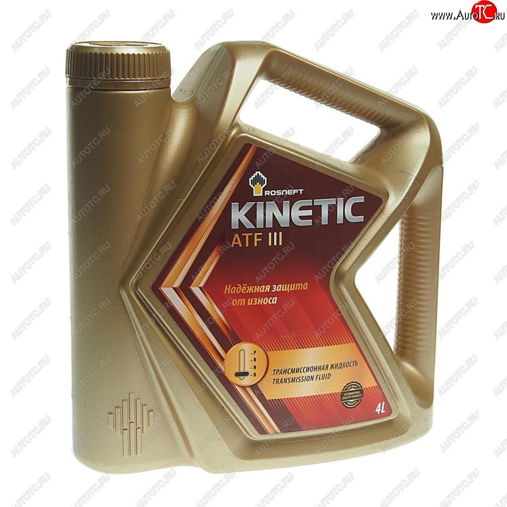 2 269 р. Масло трансмиссионное ATF Kinetic III псинт.4л РОСНЕФТЬ РОСНЕФТЬ 40817542  с доставкой в г. Кемерово
