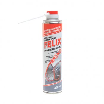 359 р. Смазка силиконовая аэрозоль 400мл FELIX ТОСОЛ-СИНТЕЗ 411040016  с доставкой в г. Кемерово. Увеличить фотографию 1