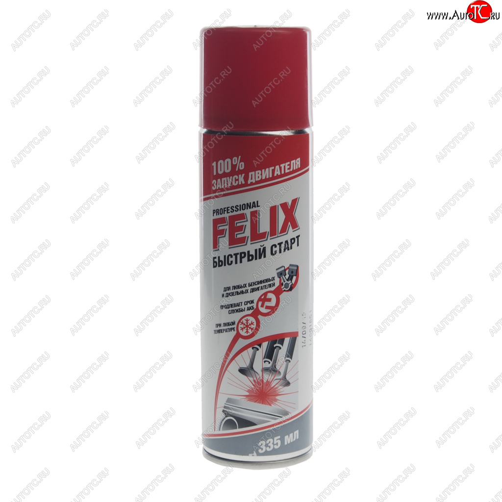 339 р. Жидкость для запуска двигателя 335мл FELIX ТОСОЛ-СИНТЕЗ 411040018  с доставкой в г. Кемерово